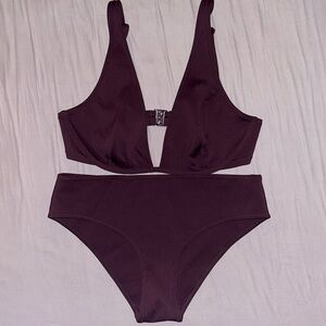 NWOT COS Burgundy Bikini